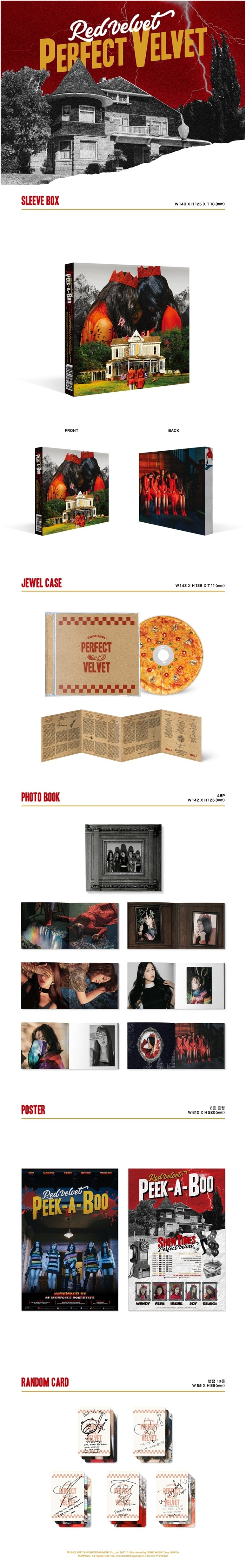 Korea Pop Store Red Velvet - Vol. 2 Perfect Velvet Kawaii Gifts