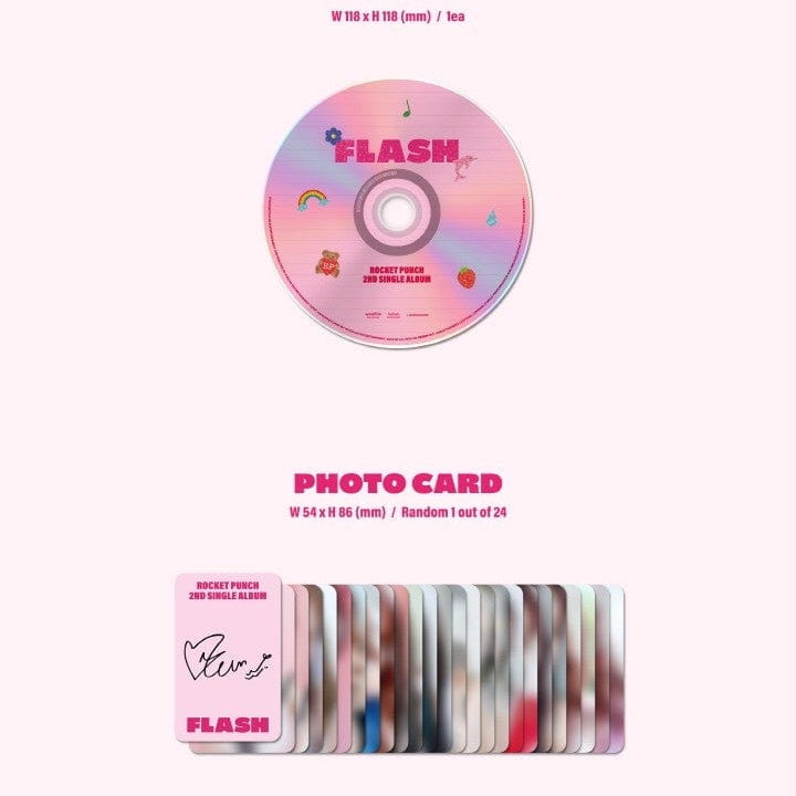 Korea Pop Store Rocket Punch - Flash (2nd Single Album) Kawaii Gifts