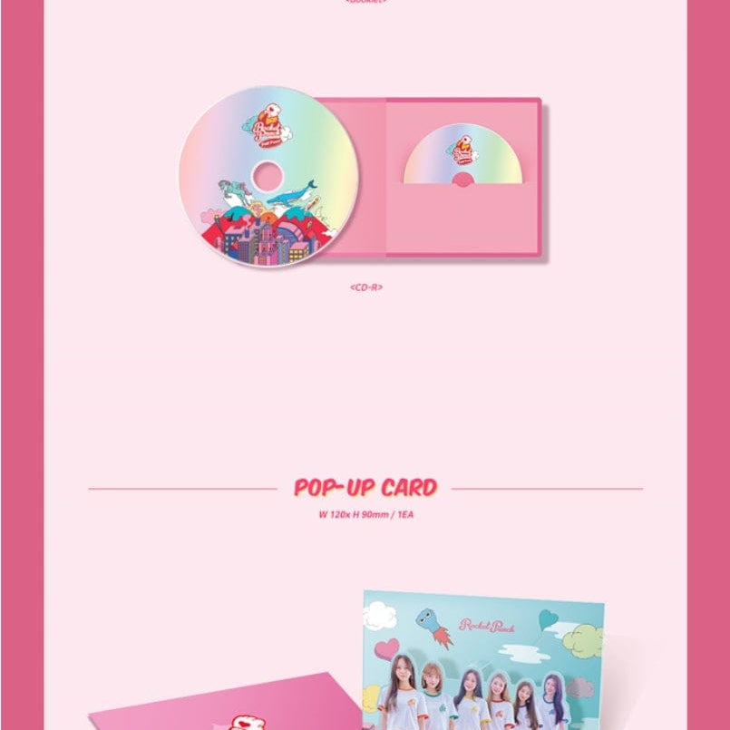 Korea Pop Store ROCKET PUNCH - Pink Punch (1ST MINI ALBUM) Kawaii Gifts 8804775133053