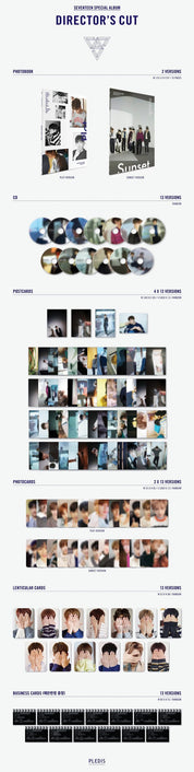 Korea Pop Store SEVENTEEN - Director's Cut (Special Album) Kawaii Gifts 8804775087523