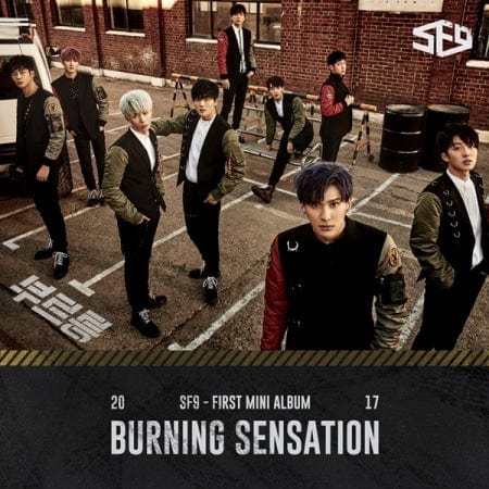 Korea Pop Store SF9 - BURNING SENSATION (1ST MINI ALBUM) Kawaii Gifts 8804775077203
