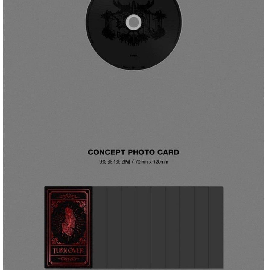 Korea Pop Store SF9 - TURN OVER (9TH MINI ALBUM) Kawaii Gifts 8804775162732