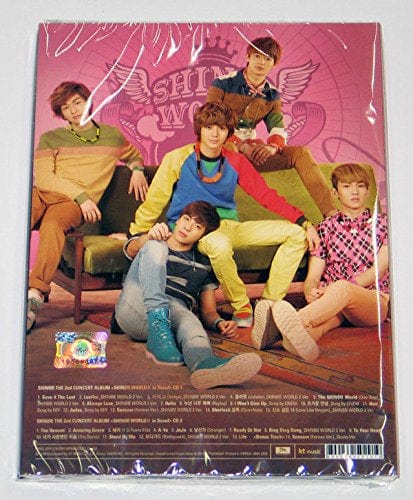 Korea Pop Store SHINEE - SHINEE THE 2ND CONCERT ALBUM [SHINEE WORLD 2 IN SEOUL] Kawaii Gifts 8809269502919