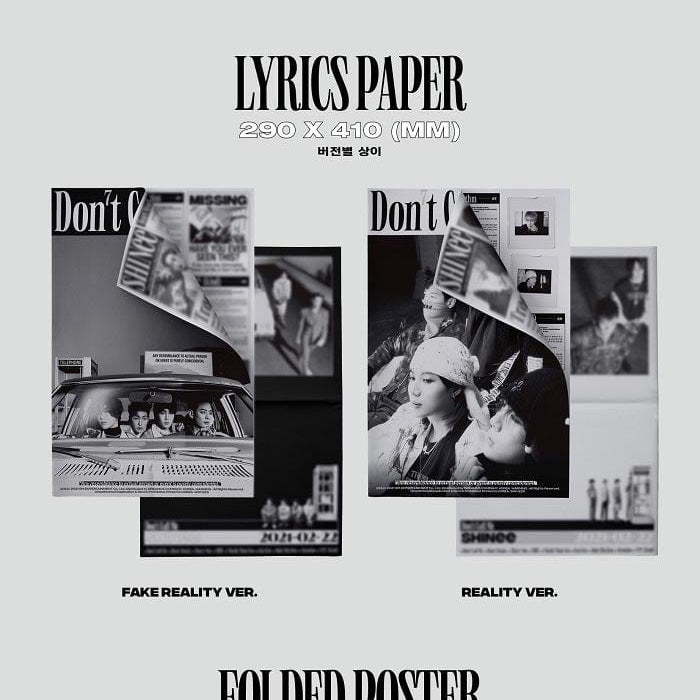 Korea Pop Store SHINEE - VOL.7 DON’T CALL ME (PHOTOBOOK VER.) Kawaii Gifts 8809633189647