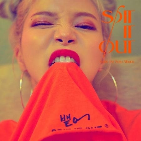 Korea Pop Store SOLAR - SPIT IT OUT (SINGLE ALBUM) Kawaii Gifts 8804775141591