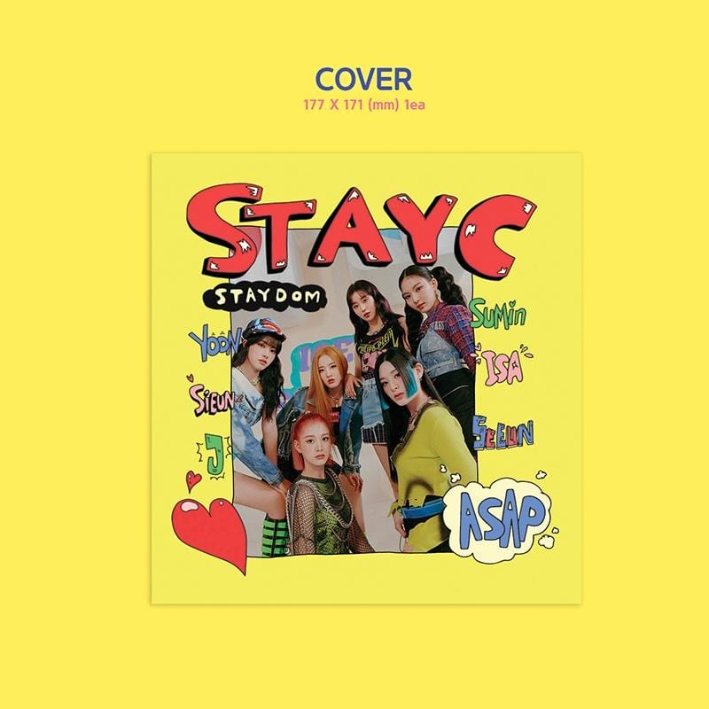 Korea Pop Store STAYC - STAYDOM (2ND SINGLE ALBUM) Kawaii Gifts 8804775159800