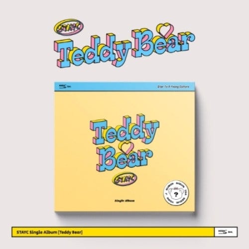 Korea Pop Store STAYC - TEDDY BEAR (4TH SINGLE ALBUM) DIGIPACK VER. Kawaii Gifts