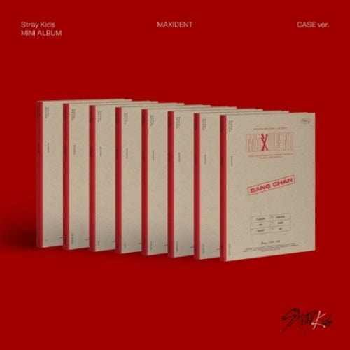 Korea Pop Store STRAY KIDS - Maxident (CASE VER.) RANDOM VER. Kawaii Gifts