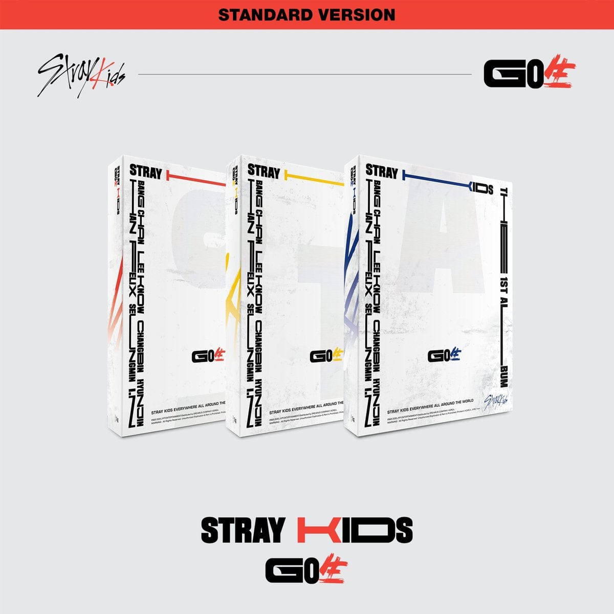 Korea Pop Store STRAY KIDS - VOL.1 [GOLIVE] STANDARD VERSION Kawaii Gifts 8809440339761