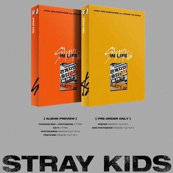 Korea Pop Store STRAY KIDS - VOL.1 REPACKAGE IN LIFE STANDARD VER. Kawaii Gifts 8809633189081