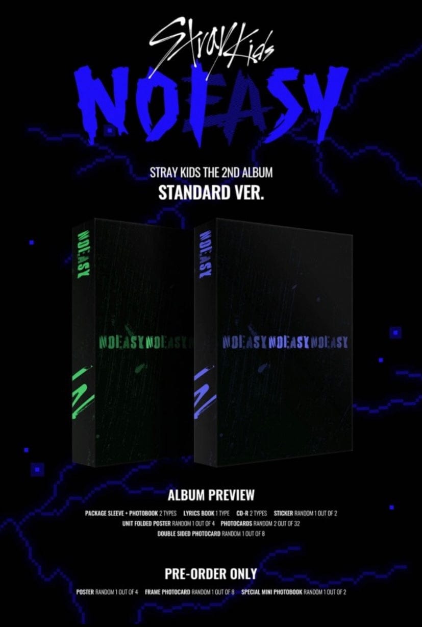 Korea Pop Store STRAY KIDS - Vol. 2 [NOEASY] Standard Version Kawaii Gifts 8809755509101