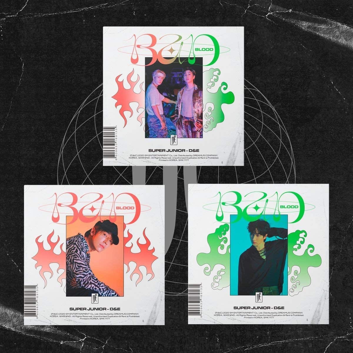 Korea Pop Store SUPER JUNIOR-D&E - BAD BLOOD (4TH MINI ALBUM) Kawaii Gifts 8809633189135