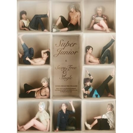 Korea Pop Store Super Junior - Vol. 6 Sexy, Free & Single Kawaii Gifts