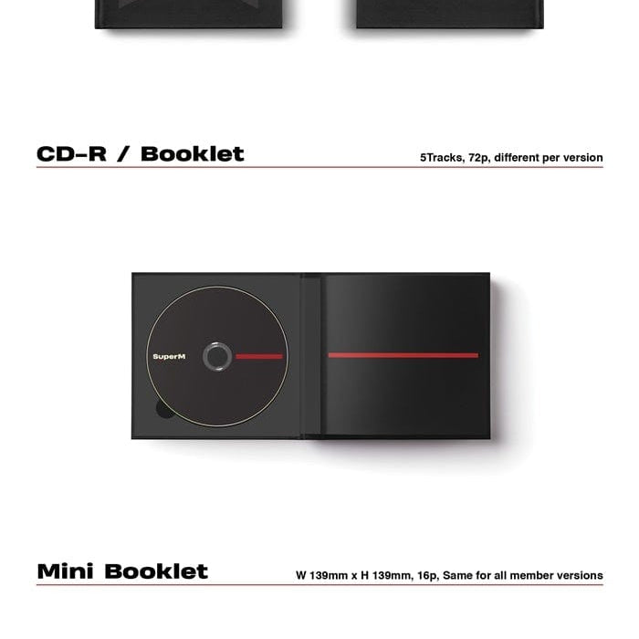 Korea Pop Store SUPERM - SUPERM (1ST MINI ALBUM) Kawaii Gifts 8809440339334