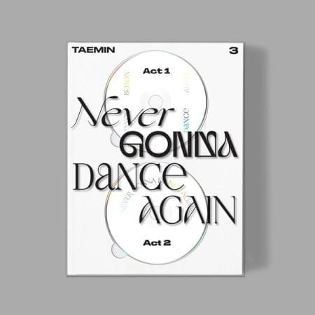 Korea Pop Store TAEMIN - VOL.3 [NEVER GONNA DANCE AGAIN] (EXTENDED VER.) (2CD) Kawaii Gifts 8809633189517