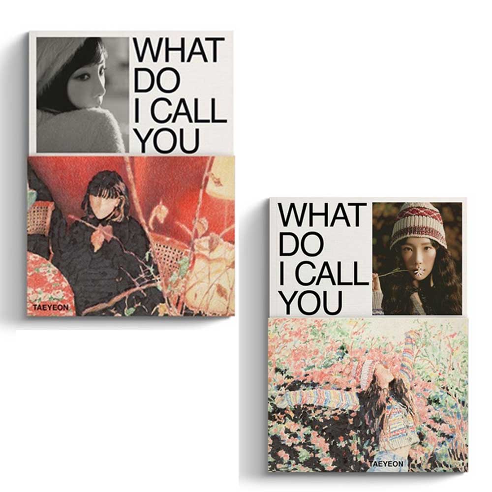 Korea Pop Store TAEYEON - WHAT DO I CALL YOU (4TH MINI ALBUM) Kawaii Gifts 8809633189524