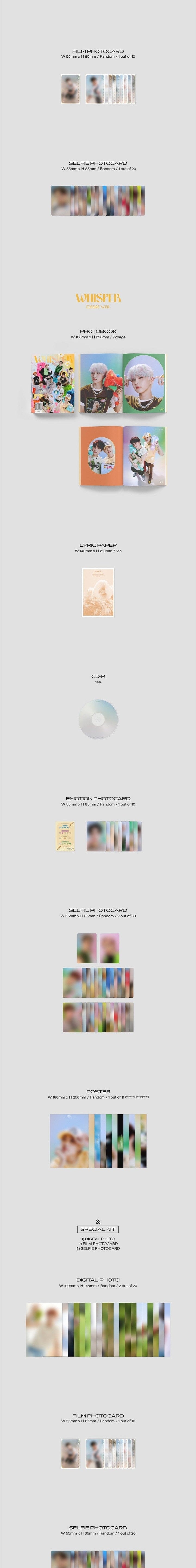 Korea Pop Store THE BOYZ - Be Aware (7th Mini Album) Kawaii Gifts