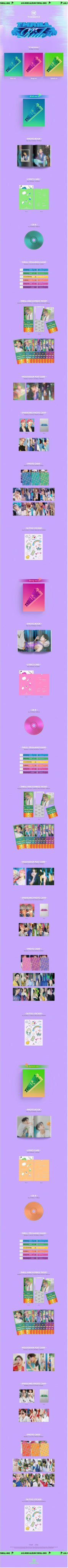 Korea Pop Store THE BOYZ - Thrill-ing (6th Mini Album) Kawaii Gifts 8804775164552