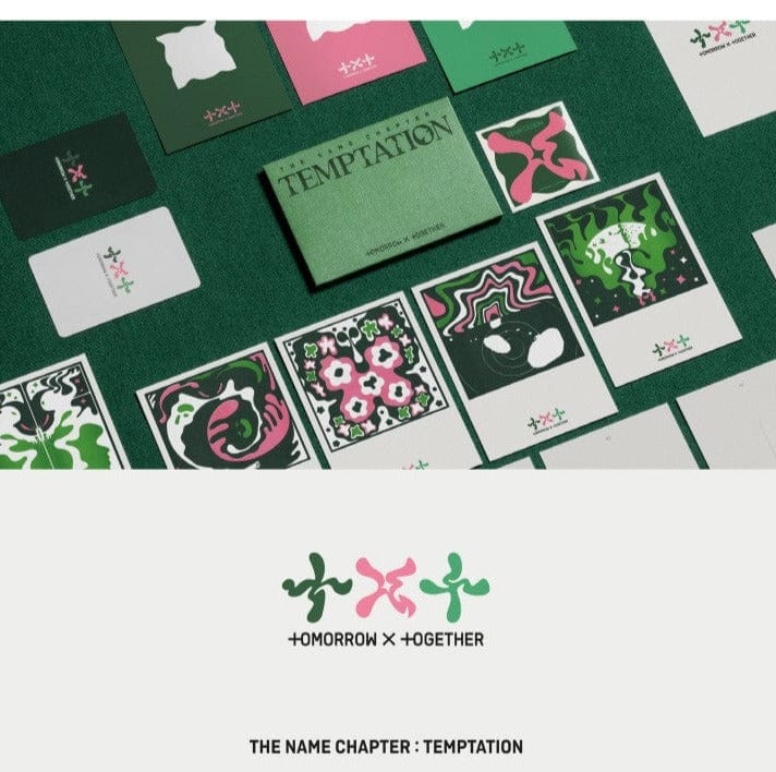 Korea Pop Store Tomorrow X Together [TXT] THE NAME CHAPTER : Temptation (Weverse Albums Ver.) Kawaii Gifts