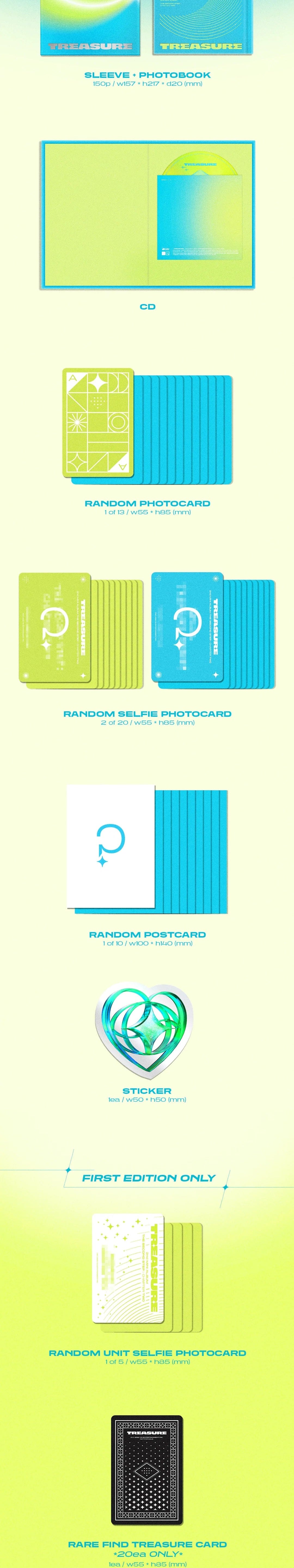 Korea Pop Store Treasure - 2nd Mini Album [The Second Step: Chapter Two] Photobook Ver. Kawaii Gifts