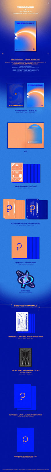 Korea Pop Store Treasure - 2nd Mini Album [The Second Step: Chapter Two] Photobook Ver. Kawaii Gifts