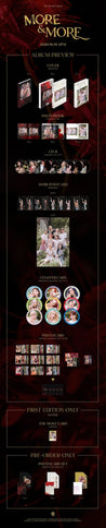Korea Pop Store TWICE - MORE & MORE (9TH MINI ALBUM) Kawaii Gifts 8809440339884