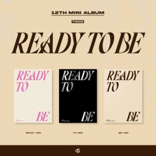 Korea Pop Store TWICE - Ready To Be (12th Mini Album) With Pre-Order Photocard Set & Poster Kawaii Gifts