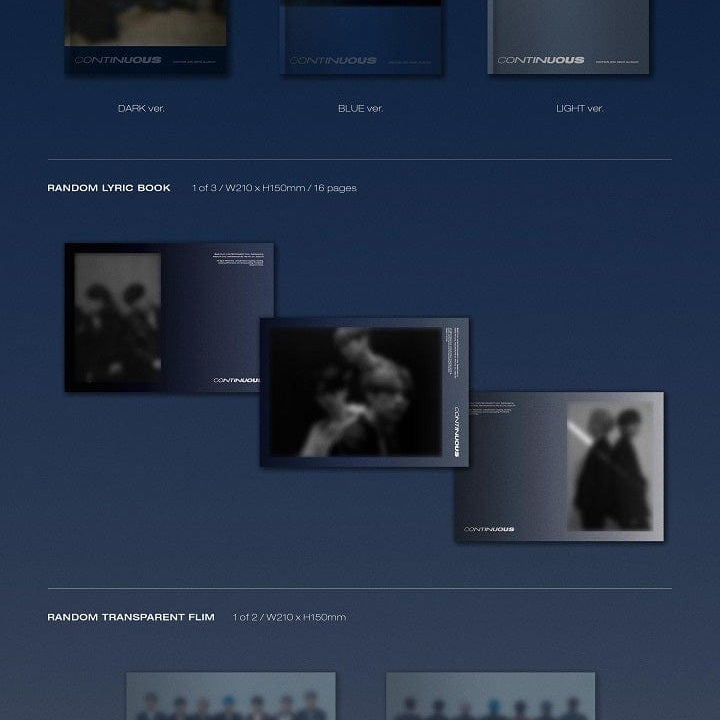 Korea Pop Store Victon - Continuous (6th Mini Album) Kawaii Gifts 8804775140082