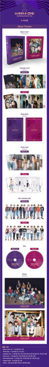 Korea Pop Store WANNA ONE - TO BE ONE PREQUEL REPACKAGE [1-1=0 (NOTHING WITHOUT YOU)] Kawaii Gifts