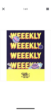 Korea Pop Store WEEEKLY - WE ARE (1ST MINI ALBUM) Kawaii Gifts 8804775145094