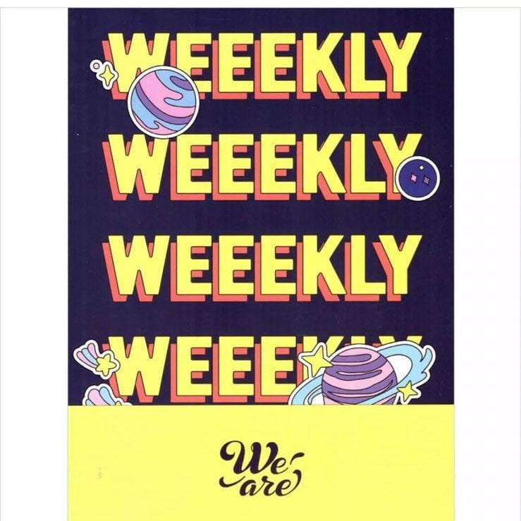 Korea Pop Store WEEEKLY - WE ARE (1ST MINI ALBUM) Kawaii Gifts 8804775145094