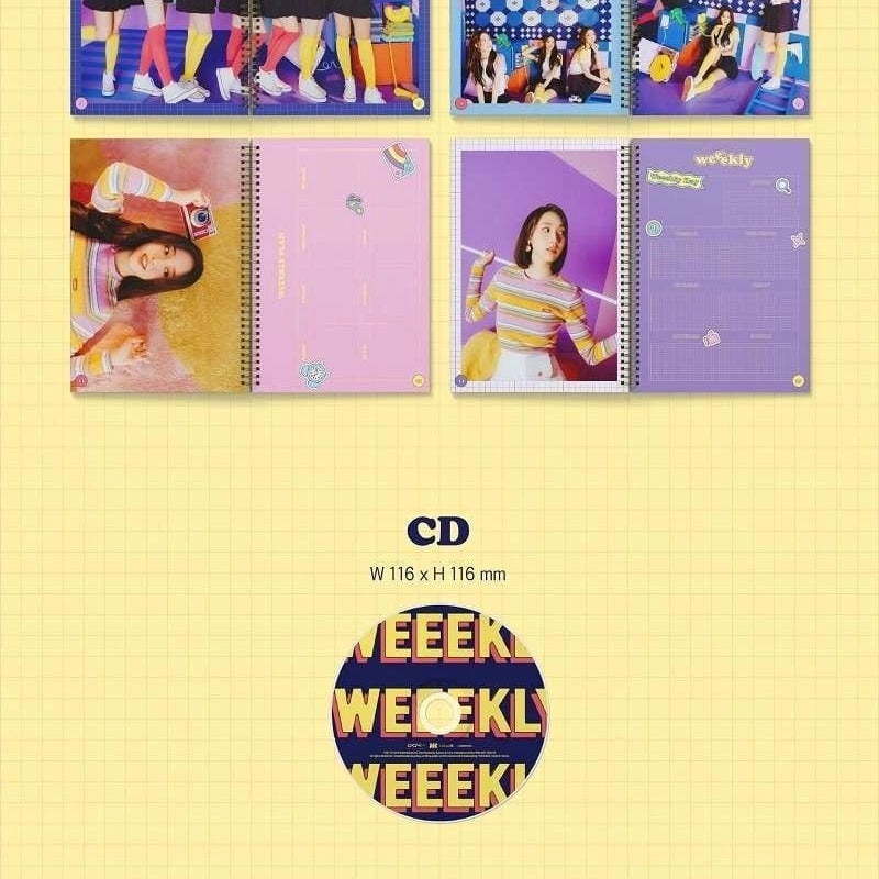 Korea Pop Store WEEEKLY - WE ARE (1ST MINI ALBUM) Kawaii Gifts 8804775145094