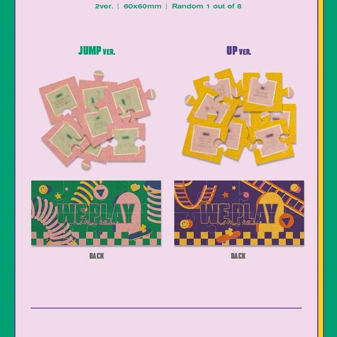 Korea Pop Store WEEEKLY - WE PLAY (3RD MINI ALBUM) Kawaii Gifts 8804775158223