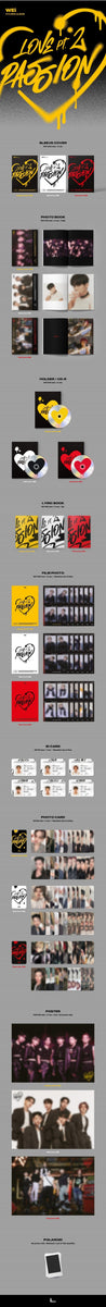 Korea Pop Store WEI - LOVE PT.2 Passion (5TH MINI ALBUM) Kawaii Gifts