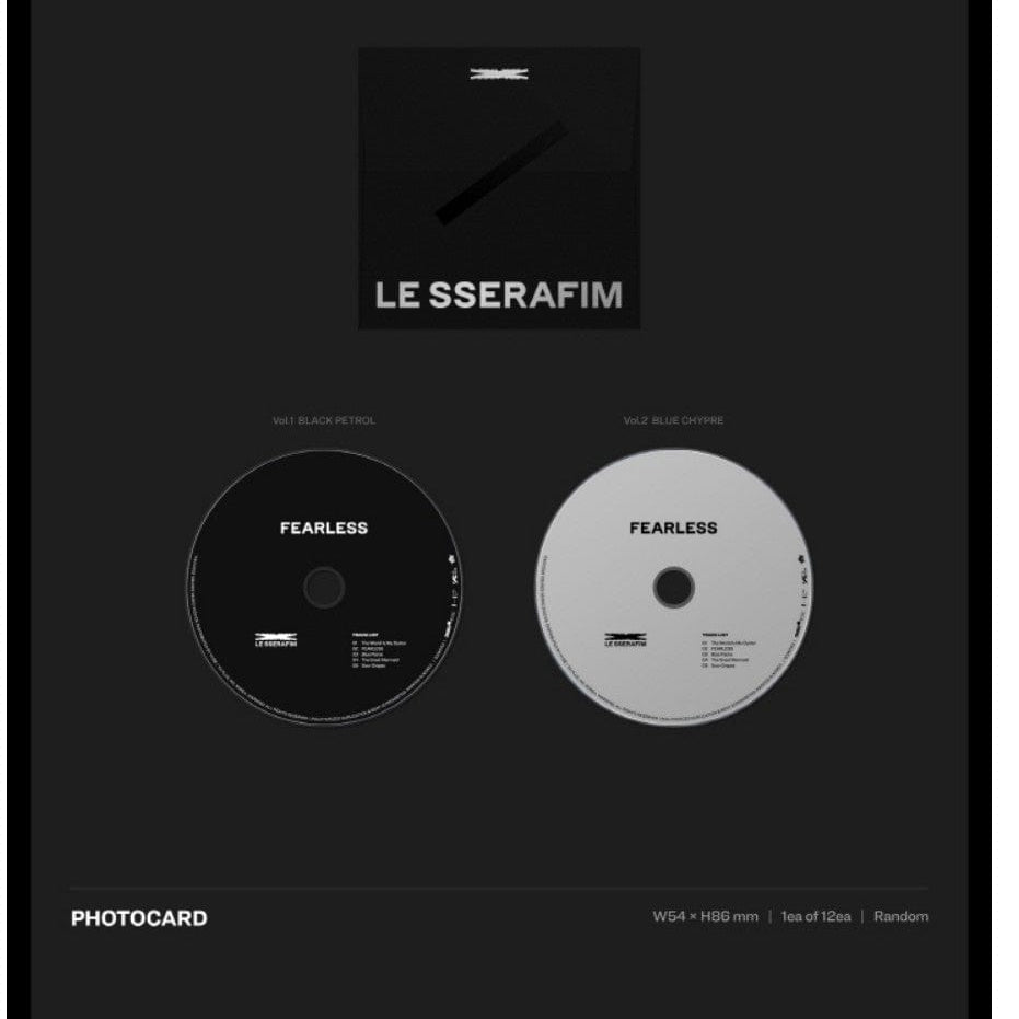 Korea Pop Store [WEVERSE BENEFEIT] LE SSERAFIM - FEARLESS (1ST MINI ALBUM) Kawaii Gifts 8809848755163