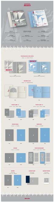 Korea Pop Store [WEVERSE BENEFIT] ENHYPEN - [DIMENSION : ANSWER] Kawaii Gifts 8809704423250