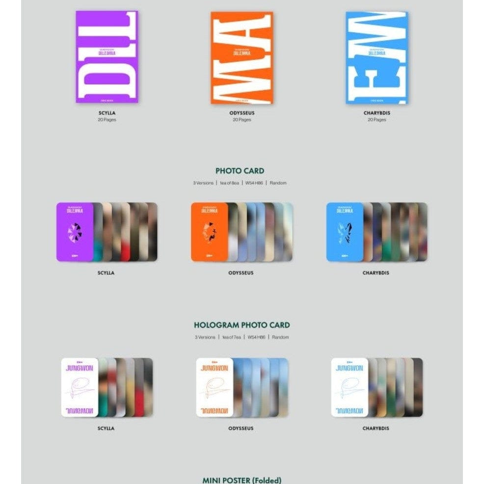 Korea Pop Store [WEVERSE BENEFIT] ENHYPEN - VOL.1 [DIMENSION : DILEMMA] Kawaii Gifts
