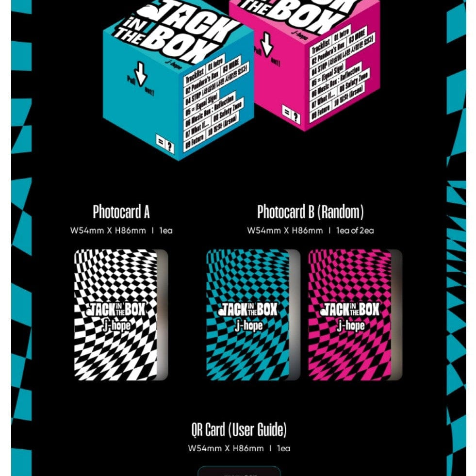 Korea Pop Store [WEVERSE EARLY-BIRD] J-HOPE - Jack In The Box (WEVERSE ALBUM) Kawaii Gifts 8809848757983