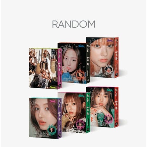 Korea Pop Store [WEVERSE] [NEWJEANS] 1ST SINGLE 'OMG' Message Card VER. Kawaii Gifts