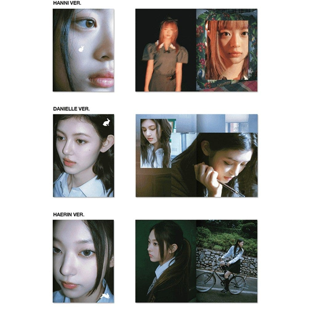 Korea Pop Store [WEVERSE] [NEWJEANS] 1ST SINGLE 'OMG' Message Card VER. Kawaii Gifts