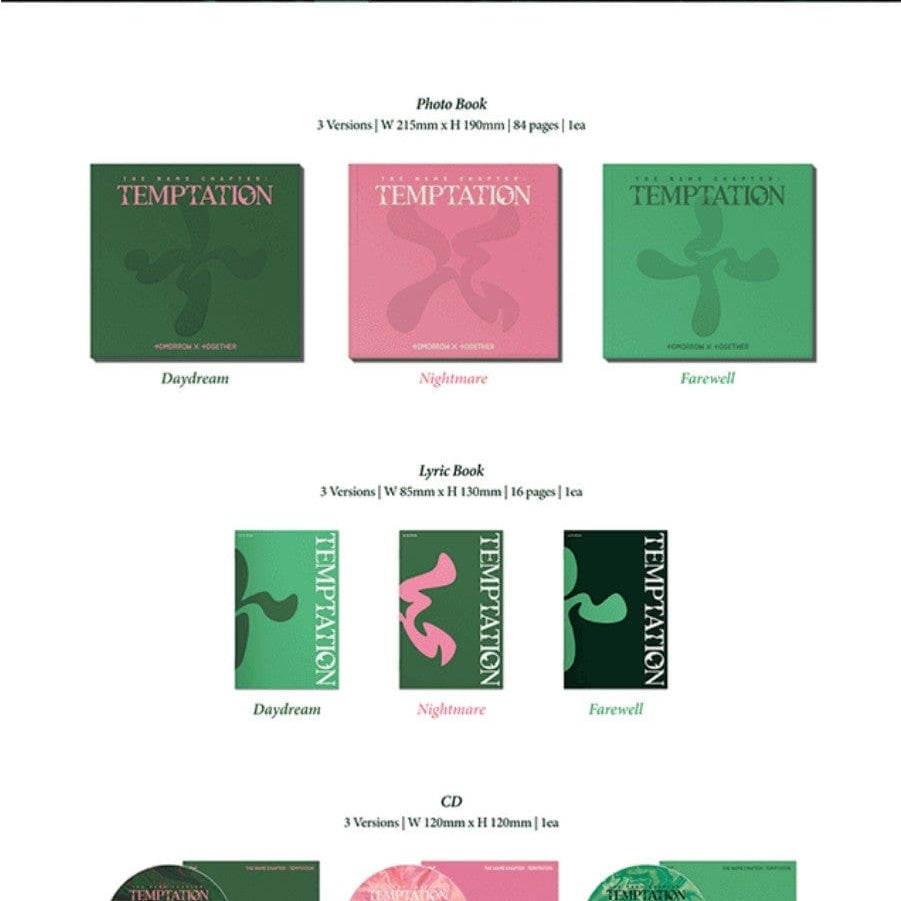 Korea Pop Store [WEVERSE] [TXT] THE NAME CHAPTER : Temptation Kawaii Gifts