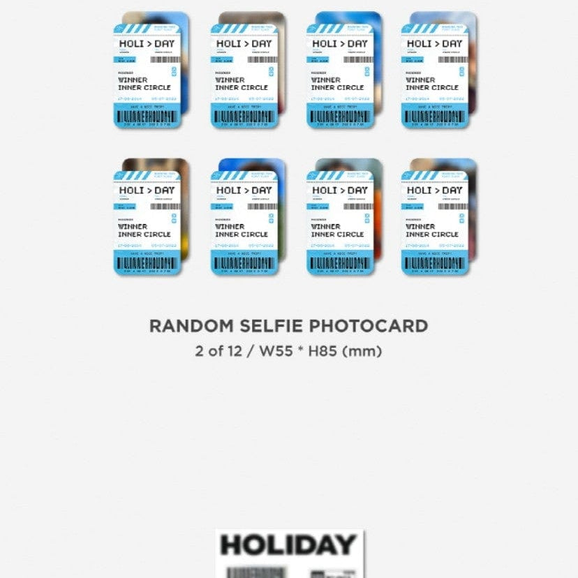 Korea Pop Store WINNER - 4TH MINI ALBUM [Holiday] (PHOTOBOOK VER.) Kawaii Gifts 8809848754982