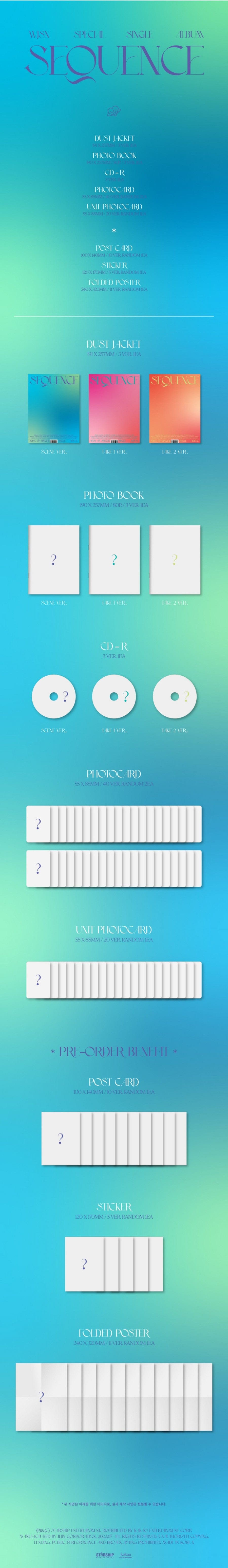 WJSN - Special Single Album [Sequence] – Kawaii Gifts