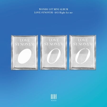Korea Pop Store WONHO - LOVE SYNONYM #1: RIGHT FOR ME (1ST MINI ALBUM) Kawaii Gifts 8804775147661