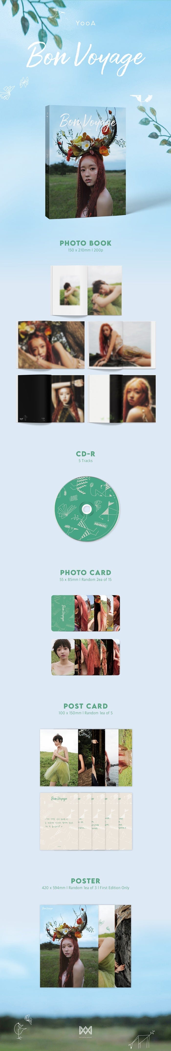 Korea Pop Store YOOA (OH MY GIRL) - BON VOYAGE Kawaii Gifts