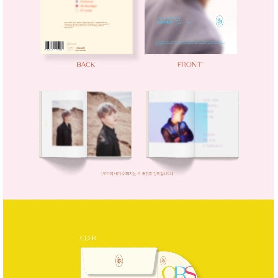 Korea Pop Store YOUNGJAE - COLORS FROM ARS (1ST MINI ALBUM) Kawaii Gifts 8804775199196