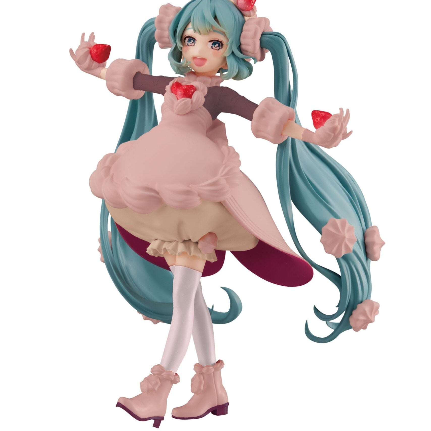 Little Buddy Hatsune Miku Strawberry Chocolate Shorts SweetSweets Series Figure Kawaii Gifts 4580736400580