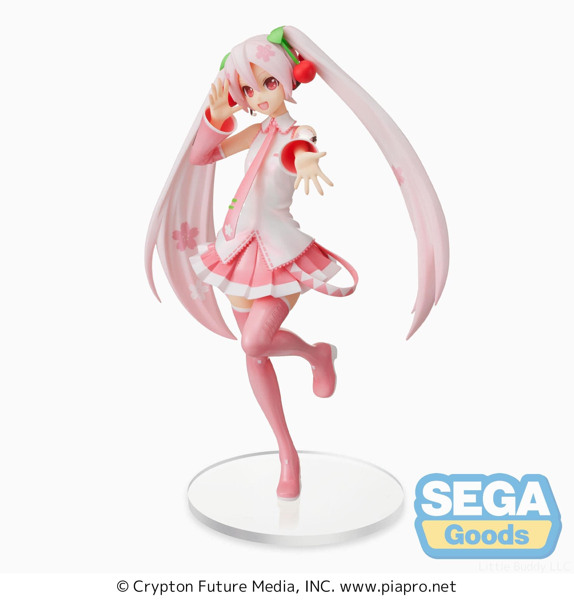 Little Buddy Series SPM Figure - Sakura Miku - Ver. 3 Kawaii Gifts 4570001-95626-3