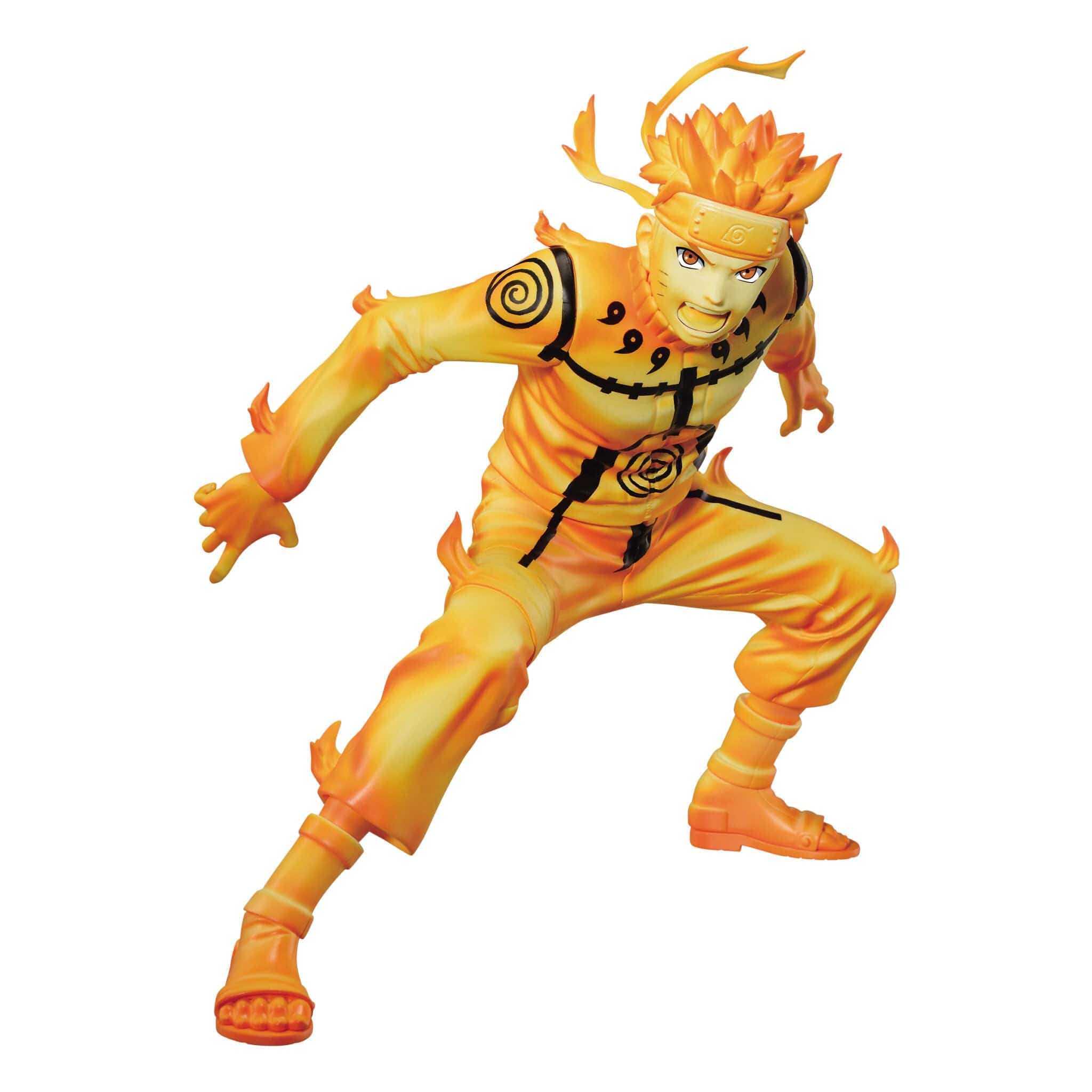 Little Buddy Uzumaki Naruto Nine-Tails Chakra Mode 6" Figure Naruto Shippuden Vibration Stars Kawaii Gifts 4983164185973