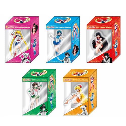 Little Buddy Sailor Moon 4.5" Figure HGIF Collection Complete Set of 5 Sailor Senshi Kawaii Gifts 99905205